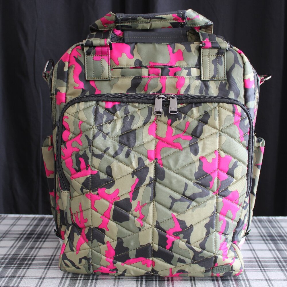LUG Ranger XL Shoulder Crossbody Tote Bag Orchid Camo NEW